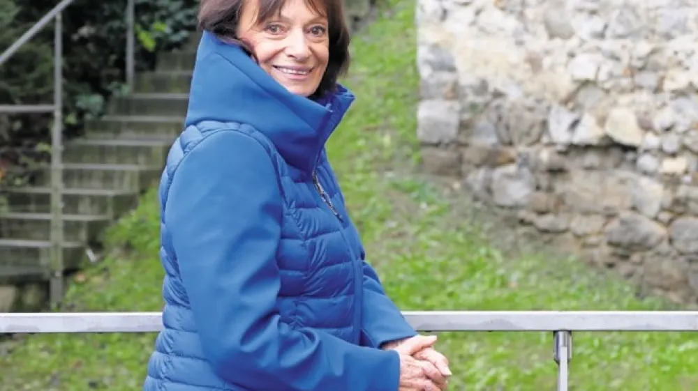 Manca Ko&scaron;ir: &raquo;Ja, umirajoči so me naučili, kaj je pomembno v življenju.&laquo; Foto: Franci Kek