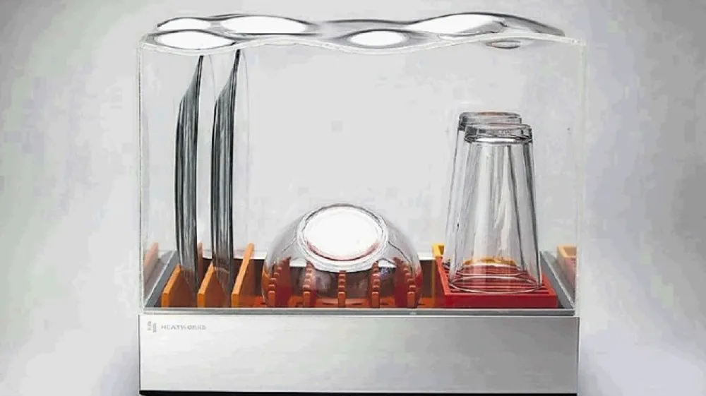 Pomivalni stroj je resda majhen, a je okolju prijazen.