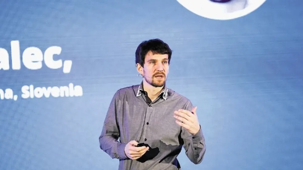 Andraž &Scaron;talec, direktor in soustanovitelj podjetja Red Orbit