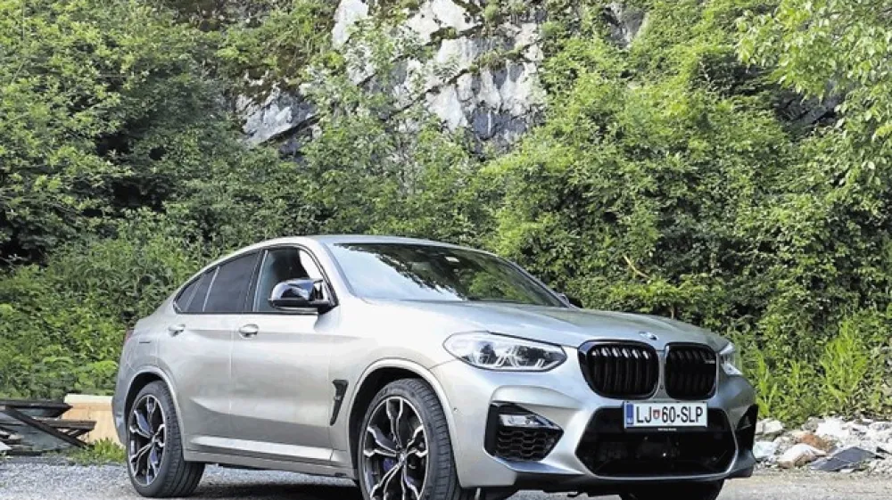 BMW X4 M je brutalen, atraktiven avtomobilski velikan, za katerim se bodo neprestano obračali pogledi.