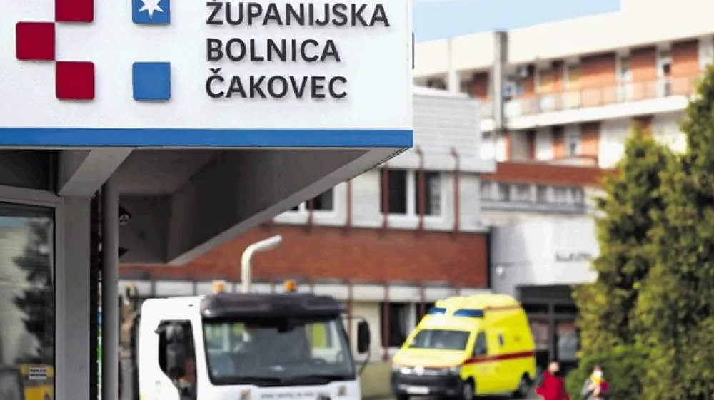 Bolni&scaron;nica v hrva&scaron;kem Čakovcu, kjer se je zgodila res nenavadna medicinska tragedija.