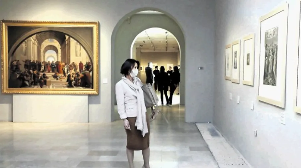 Razstava del renesančnega umetnika Rafaela bo v Zagrebu na ogled do 6. junija.