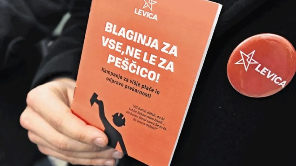 Program Levice po mnenju SDS in NSi ogroža demokracijo in ru&scaron;i ustavne temelje države.