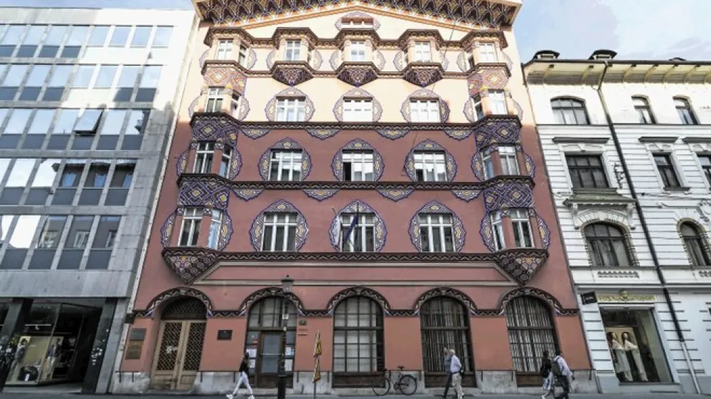 Vurnikova hi&scaron;a je ena najbolj znanih stavb v Ljubljani.