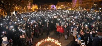 Protestniki zahtevajo spremembo zakonodaje glede splava.