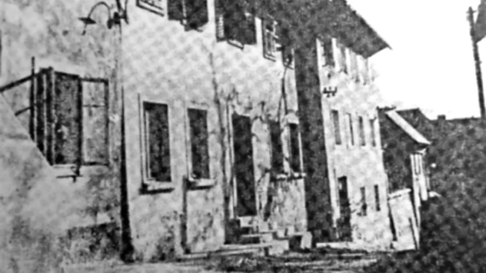 Znamenita Pre&scaron;ernova oddaja 7. februarja 1942 je bila pri Doretu in Hedi Matul na Rebri 7.