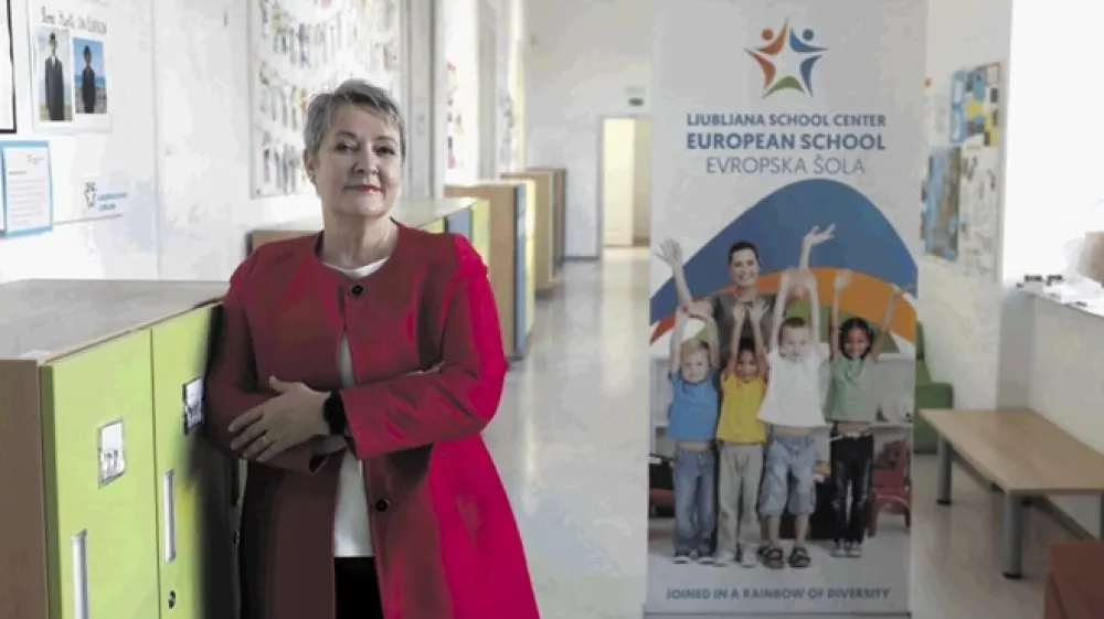 Mag. Darinka Cankar, psihologinja in politologinja ter ravnateljica Evropske &scaron;ole Ljubljana
