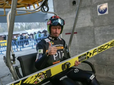 Robert Kranjec ob zaključku kariere<br><br>- 23.03.2019 - Planica 2019 - FIS Finale svetovnega pokala v smučarskih skokih  uradni trening in kvalifikacije<br> <br>//FOTO: Luka Cjuha.