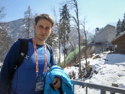 Borek Sedlak pomočnik direktorja tekmovanja- 25.03.2022 &ndash; Smučarski skoki Planica 2022 - FIS finale svetovnega pokala v poletih &ndash; posamična tekma//FOTO: Luka Cjuha