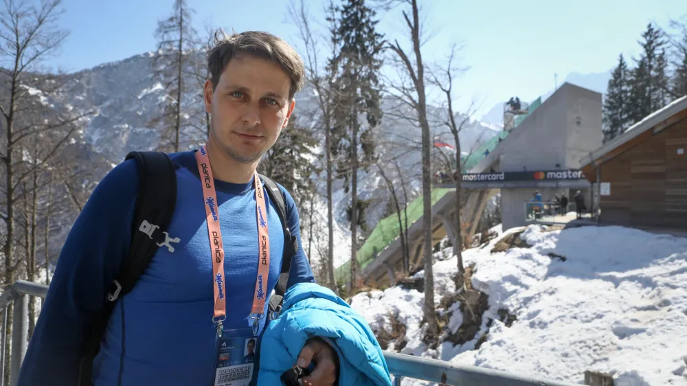 Borek Sedlak pomočnik direktorja tekmovanja- 25.03.2022 &ndash; Smučarski skoki Planica 2022 - FIS finale svetovnega pokala v poletih &ndash; posamična tekma//FOTO: Luka Cjuha