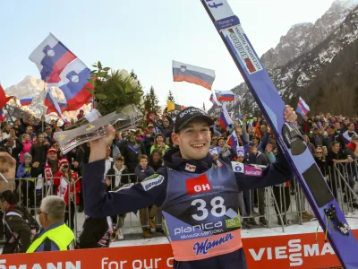 Žiga Jelar- 25.03.2022 &ndash; Smučarski skoki Planica 2022 - FIS finale svetovnega pokala v poletih &ndash; posamična tekma//FOTO: Luka Cjuha