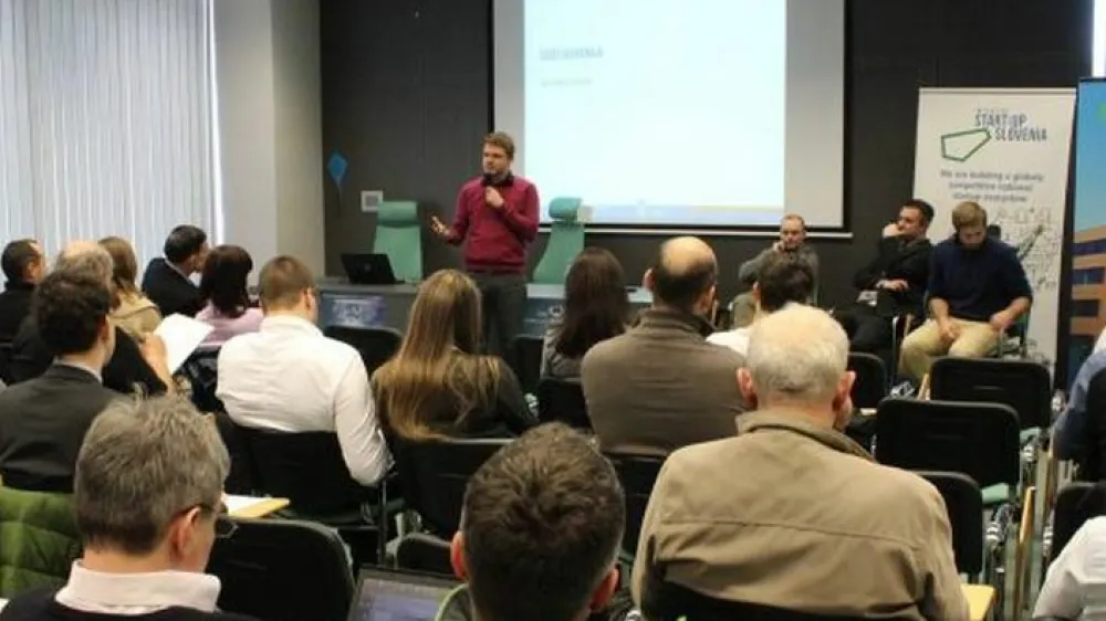 Kako lahko inovativna startup podjetja pridobijo sredstva in kako potekajo predselekcijski postopki startup Slovenija, bodo že tradicionalno predstavili na Forumu 100% startup, ki bo tudi letos v Tehnolo&scaron;kem parku Ljubljana. (Foto: Start:up Slovenija)