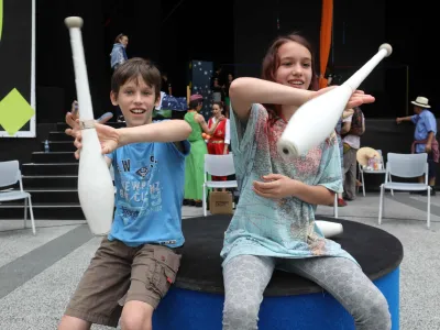 13.06.2022- Cirkus na Kongesnem trguFoto: Tomaž Skale
