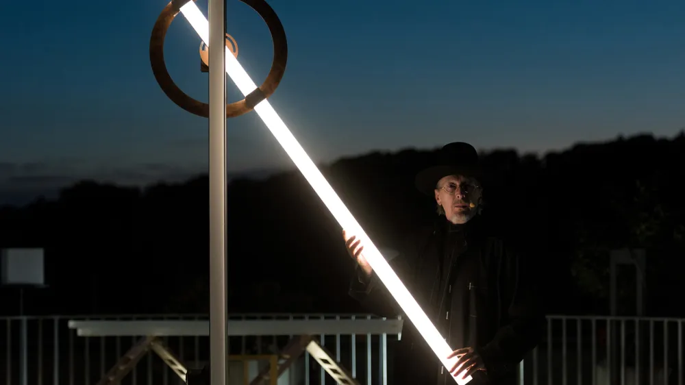 Mojster, MGL 2022, režija: Ja&scaron;a Koceli, igra: Alojz Svete, foto: Mankica Kranjec