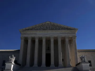 FILE PHOTO: A view of the U.S. Supreme Court building in Washington, U.S., March 4, 2022. REUTERS/Leah Millis/File Photo