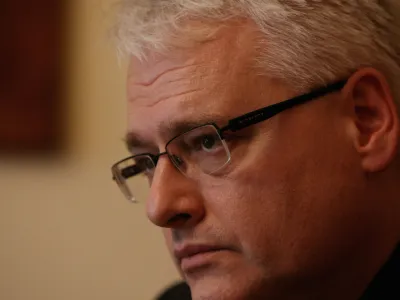 Ivo Josipovič, profesor, skladatelj, poslanec Hrvakega sabora, hrvaki predsednik - Predsednik Republike Hrvake od 10. januarja 2010, ///FOTO: Toma SkaleOPOMBA: ZA OBJAVO V PRILOGI  DNEVNIKOV OBJEKTIV - INTERVJU