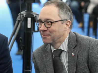 Blaž Ko&scaron;orok generalni direktor Gen energije- 08.04.2022 &ndash; Holding Slovenske elektrarne HSE Sonce &ndash; Sončna elektrarna Prapretno pri Hrastniku, otvoritev največje sončne elektrarne v Sloveniji //FOTO: Luka Cjuha