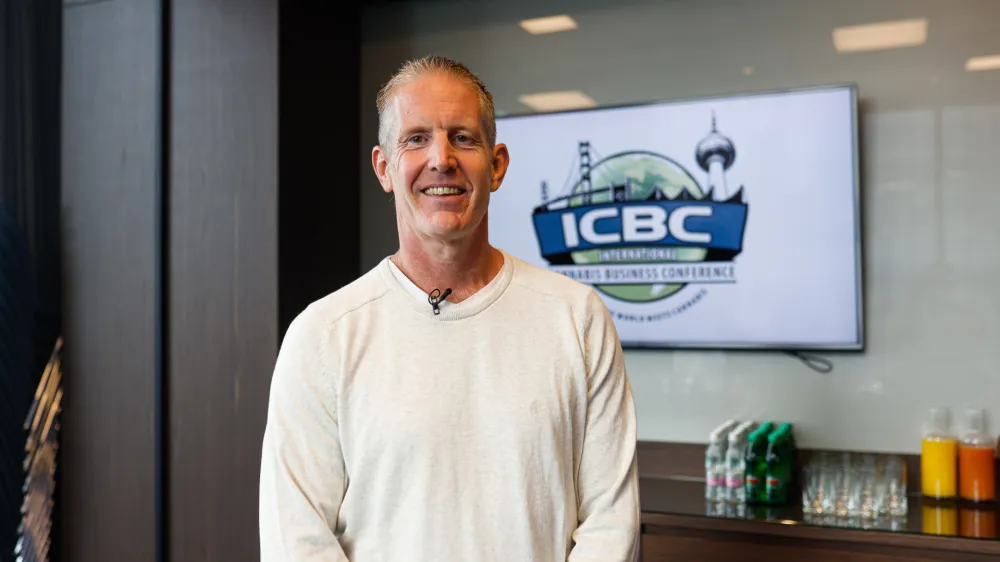 Alex Rogers, ustanovitelj in direktor International Cannabis Bussines Conference (ICBC) F Anže Krže