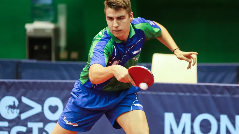 najbolj&scaron;i mladinec na svetu Darko JORGIĆ   - 03.06.2016 - namizni tenis - 14. Mednarodno odprto prvenstvo Slovenije v namiznem tenisu - Otočec, - glavni del tekmovanja      //FOTO: Bojan Velikonja
