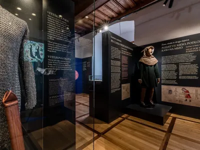 Rodbina vitezov Rajhenbur&scaron;kih je v času med letoma 1141 in 1570 usmerjala razvoj v Posavju in &scaron;ir&scaron;e na &Scaron;tajerskem. Foto: Blaž Zupančič, arhiv gradu Rajhenburg