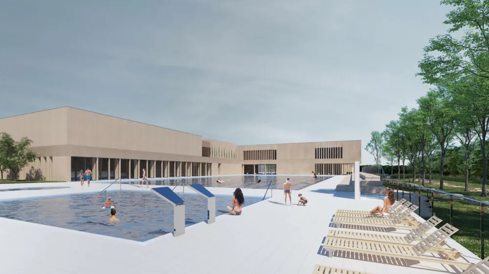 Prenovljeno kopali&scaron;če Vevče