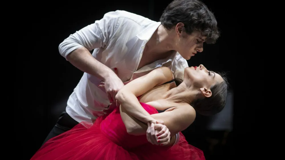 Madame Bovary, dramski balet po motivih istoimenskega romana Gustava Flauberta. Libreto, koreografija in režija so delo Valentine Turcu. F Tiberiu Marta<br>