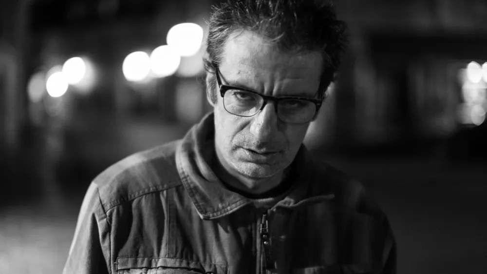 13.03.2016.- Ljubljana. <br>Davor Janji, bosanski igralec; * 18. november 1969, Tuzla. Janji je bil starema, zaposlenima v jugoslovanski vojski, rojen v Tuzli, a svojo mladost preivel v Sarajevu.<br><br>foto: Bojan Velikonja