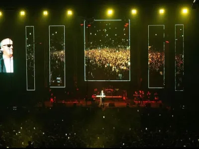 Sa&scaron;a Matić je imel v splitu koncert pred 12.000 gledalci, prihodnji teden pa ga bo ponovil. F instagram