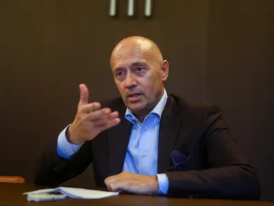 - 29.01.2016 - Miodrag Kostić, srbski poslovnež - lastnik družbe MK Group, ki velja za enega najbogatej&scaron;ih Srbov - novi lastnik Hotela Kempinski Palace v Portorožu   //FOTO: Bojan Velikonja