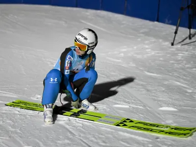 Ur&scaron;a Bogataj- 21.12.2022 &ndash; Planica &ndash; smučarski skoki &ndash; člansko državno prvenstvo v smučarskih skokih na Bloudkovi velikanki -//FOTO: Nik Erik Neubauer