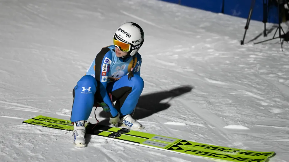 Ur&scaron;a Bogataj- 21.12.2022 &ndash; Planica &ndash; smučarski skoki &ndash; člansko državno prvenstvo v smučarskih skokih na Bloudkovi velikanki -//FOTO: Nik Erik Neubauer