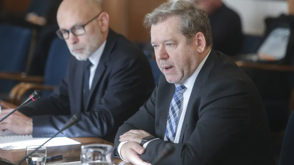 Igor Papič, kandidat za ministra za visoko &scaron;olstvo, znanost in inovacije - 12.01.2023 - Preoblikovanje vlade Roberta Goloba - predstavitev kandidata za ministra za visoko &scaron;olstvo, znanost in inovacije Igorja Papiča pred odborom DZ //FOTO: Jaka Gasar