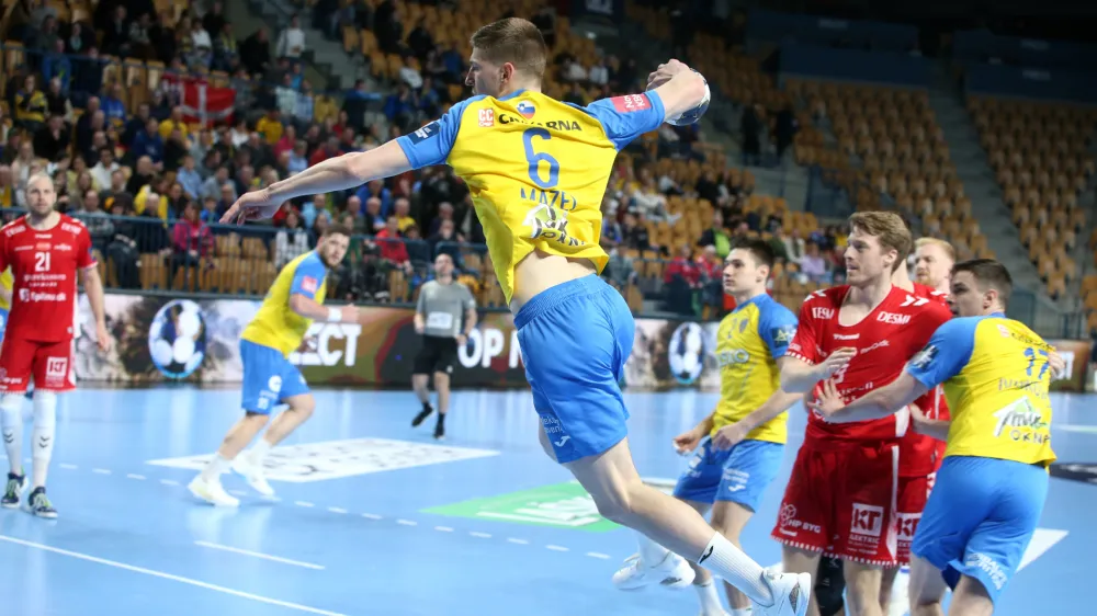 Rokomet Celje PL: Aalborg, Tadej Mazej - 1.3.2023 poslana na DNEVNIK