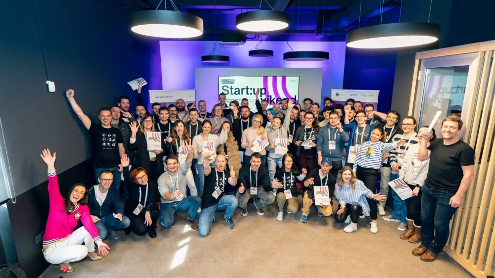 Na mariborski Tovarni podjemov je med 10. in 12. marcem potekal tridnevni dogodek Startup vikend. (Foto: Blaž Črnič)