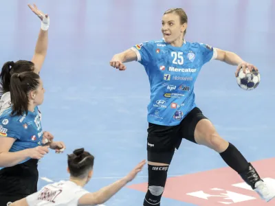 - 19.03.2023 &ndash; ženski rokomet - Krim Mercator: Rapid Bukare&scaron;ta, evropska liga prvakinj za uvrstitev v četrtfinale, prva tekma //FOTO: Jaka Gasar