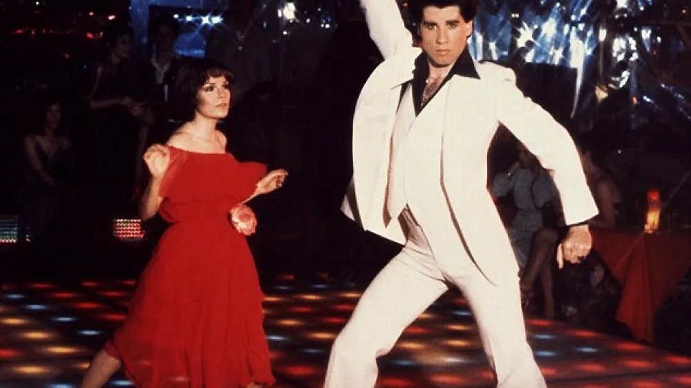 JOHN TRAVOLTAFilm 'SATURDAY NIGHT FEVER' (1977)Directed By JOHN BADHAM14 December 1977CTF19999Allstar/Cinetext/PARAMOUNT**WARNING** This photograph can only be reproduced by publications in conjunction with the promotion of the above film. For Editorial Use Only