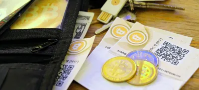 bitcoin, kriptovaluta, kriptovalute, virtualna valuta, virtualni denar<br><br>foto: Zach Copley (Wikimedia)