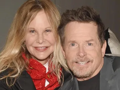 Meg Ryan in Michael J. Fox
