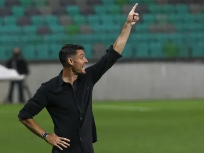 trener NK Olimpija Albert RIERA- 04.09.2022 &ndash; nogomet &ndash; Olimpija: Domžale, Prva liga Telemacha, 8. krog: //FOTO: Luka Cjuha