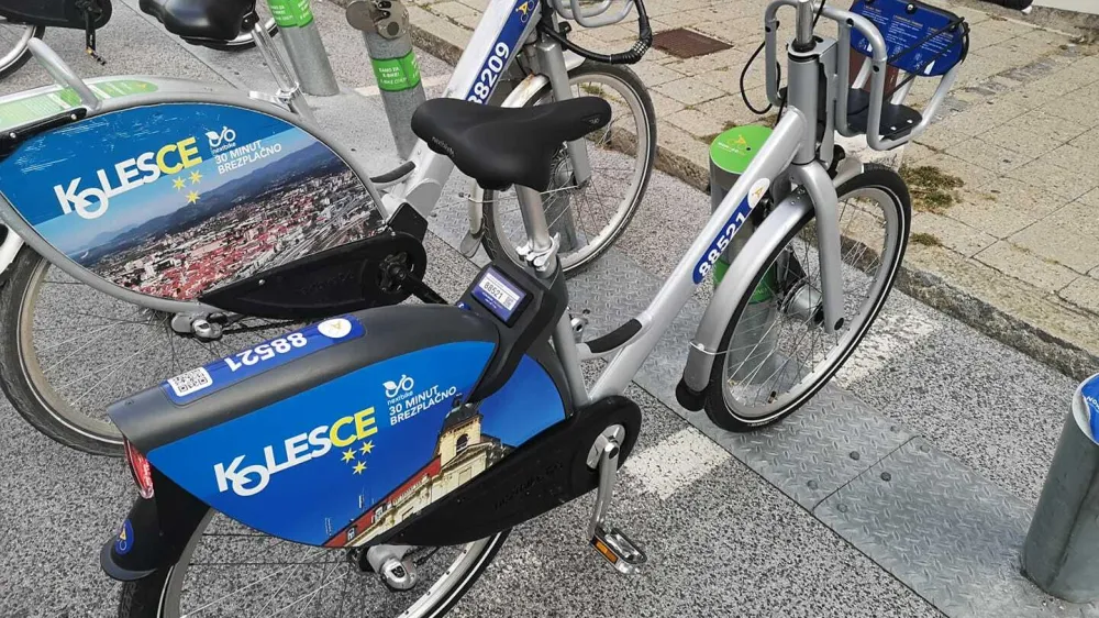 Sistem Kolesce se je v Celju odlično prijel, tistih, ki kolo najamejo, je iz meseca v mesec več.