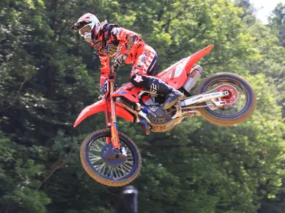 Lemberg - motokros - Tim Gajser - trening po po&scaron;kodbi - - Motokros - Avtor: Sa&scaron;o Bizjak