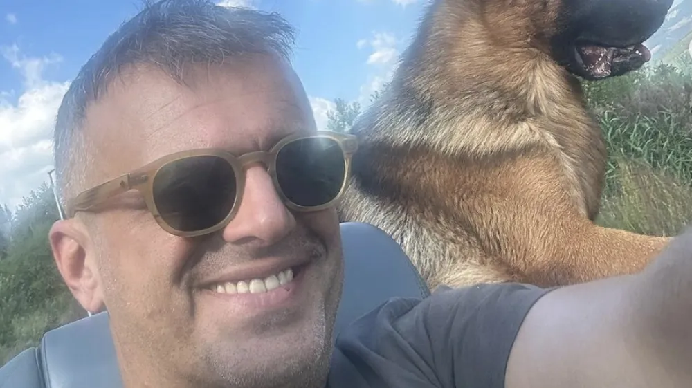 Sergej Trifunović je imel težave s hrva&scaron;ko policijo. F instagram