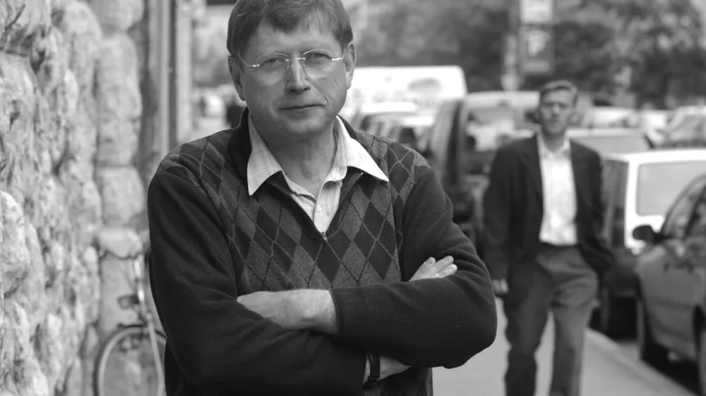 Leo &Scaron;e&scaron;erko, nosilec liste zunajparlamentarne Stranke ekolo&scaron;kih gibanj Slovenije, volitve - Evropski parlament