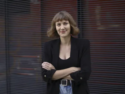 09.10.2023 - Veronika Zakonj&scaron;ek - novinarka Dnevnika kritičarka/recenzentkaFOTO: Luka Cjuha