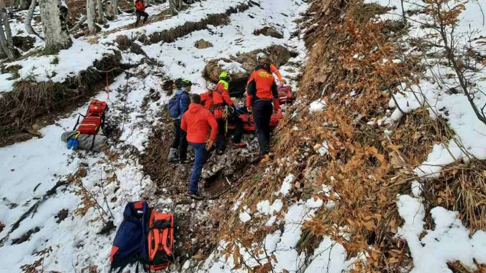 Gorski re&scaron;evalci GRS Tržič so v enem dnevu posredovali kar trikrat. 