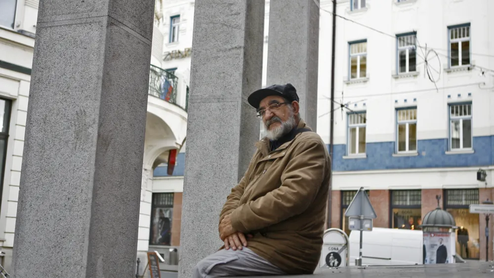 dr. Božidar Debenjak, filozof, marksist, sociolog, biolog, prevajalec in upokojeni profesor//FOTO: Bojan Velikonja