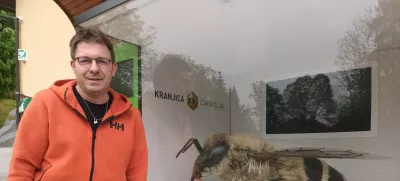 Boštjan Noč, predsednik Čebelarske zveze / Foto: Meta Černoga