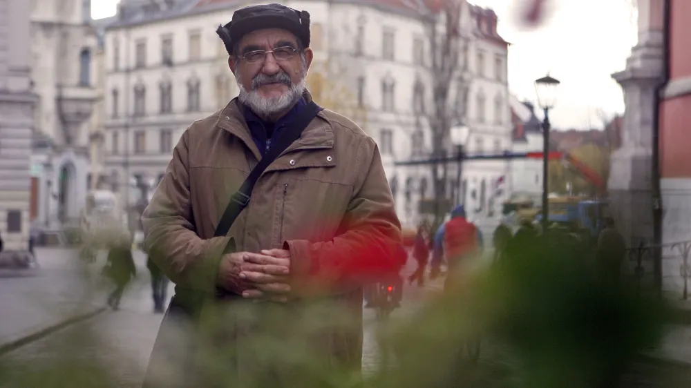 dr. Božidar Debenjak, filozof, marksist, sociolog, biolog, prevajalec in upokojeni profesor//FOTO: Bojan Velikonja