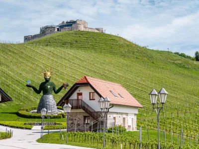 Grad Taggenbrunn je zgodovinski dragulj avstrijske Koro&scaron;ke, ki je zahvaljujoč vrhunskim kulturnim prireditvam in vinu poznan tudi zunaj avstrijskih meja. F Matic Kremžar