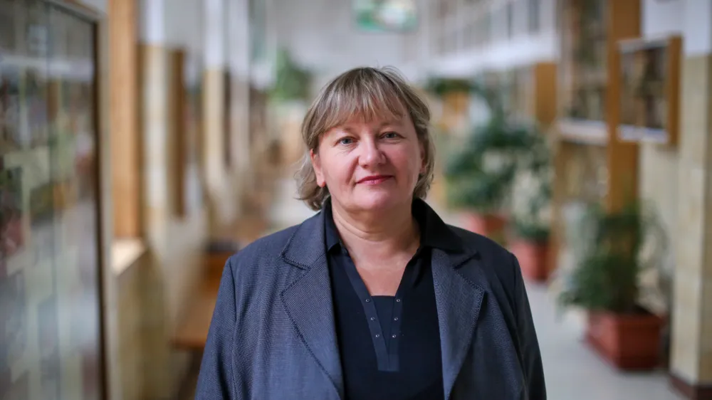 - 10.10.2016 - Nives Počkar, direktorica &Scaron;olskega centra Ljubljana              //FOTO: Bojan Velikonja 